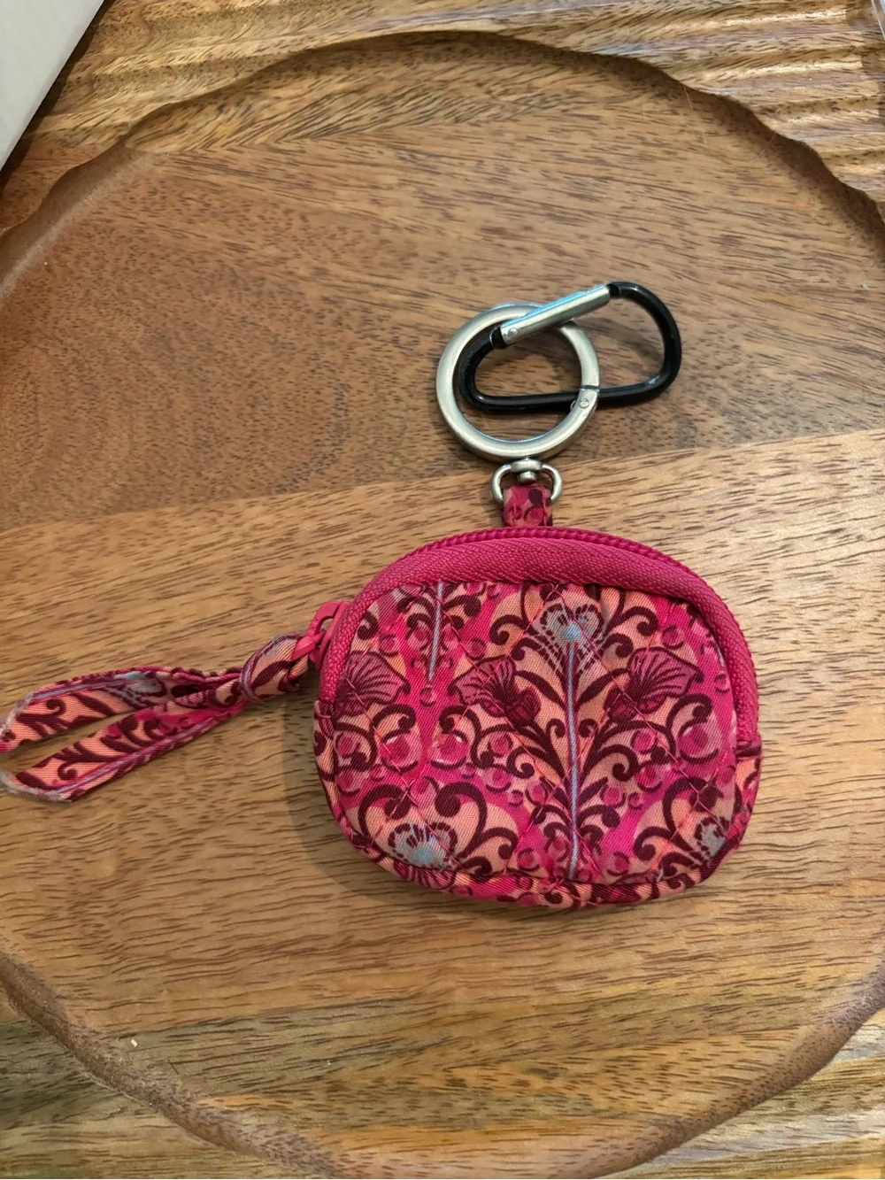 Vera Bradley wicked zip coin pouch